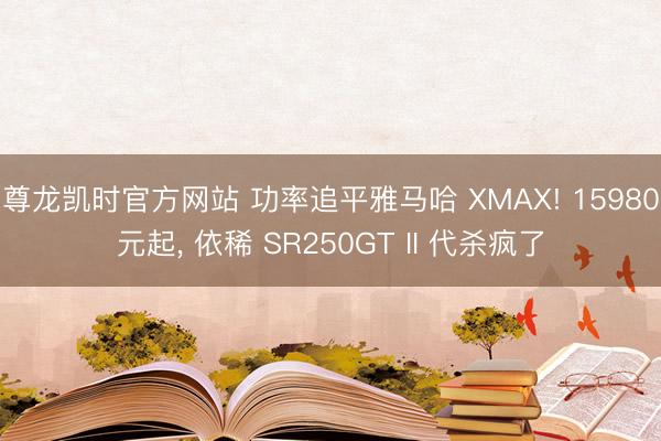 尊龙凯时官方网站 功率追平雅马哈 XMAX! 15980元起, 依稀 SR250GT II 代杀疯了